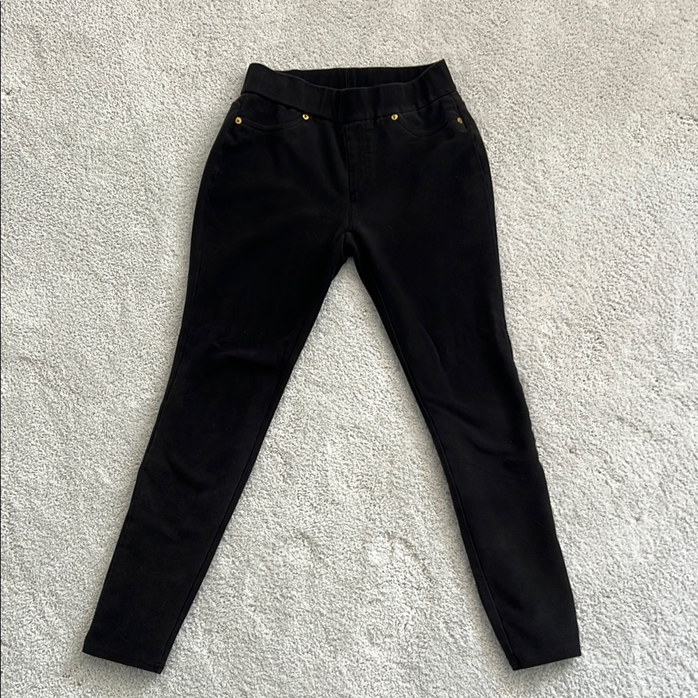 Michael kors Black Dress Pants/leggings with Gold Accents